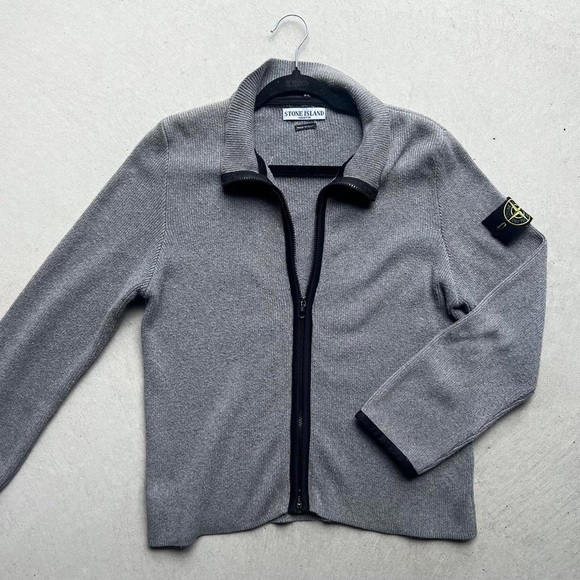 Stone Island | Sweaters | Vintage Stone Island Zip Up | Poshmark